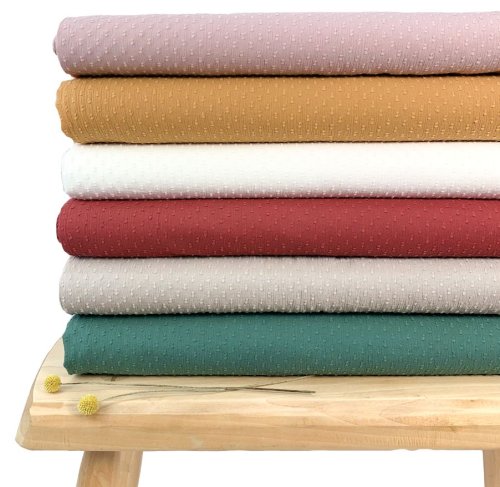 Preview: RESTSTÜCK 40cm !!! - Baumwollkrepp - Aivy - ecru