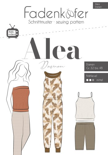 Papierschnittmuster - Overall Alea - Damen - Fadenkäfer