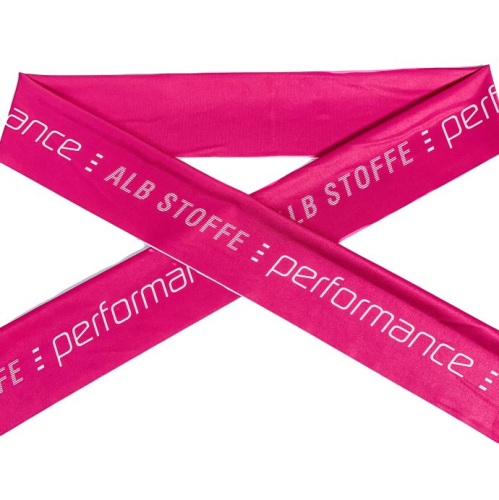 ALB Stoffe Performance Active Wear Bund – Ortensia, 15 Cm Hoch, Recyceltes Polyester