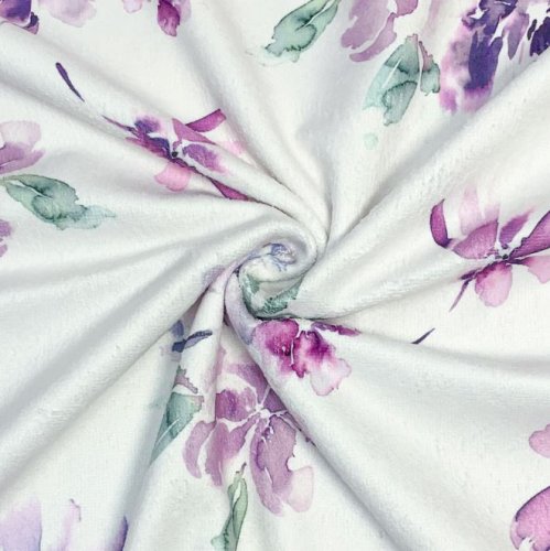 Bambus Frottee - Waterflower - lilac