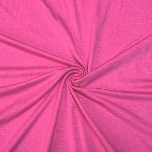 French Terry - Bambus - uni - pink