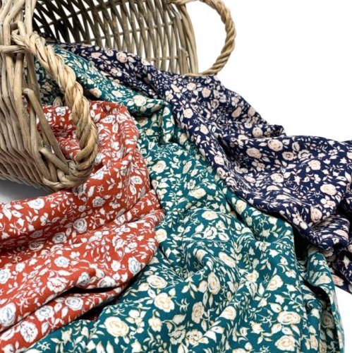 Preview: RESTSTÜCK 0,50m !!! - Bambus Jersey - Rosalie - navy