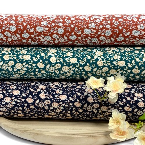 Preview: RESTSTÜCK 0,50m !!! - Bambus Jersey - Rosalie - navy