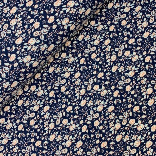 RESTSTÜCK 0,50m !!! - Bambus Jersey - Rosalie - navy