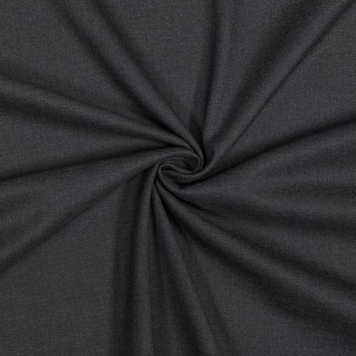 Preview: RESTSTÜCK 0,70m !!! - Bambus Twill - uni - anthracite