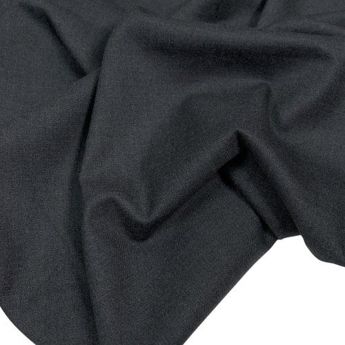 RESTSTÜCK 0,70m !!! - Bambus Twill - uni - anthracite