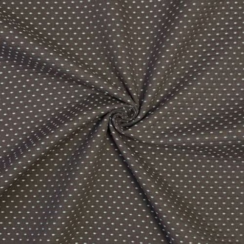 RESTSTÜCK 50cm !!! - Baumwoll Jacquard - Lina Stripes - brown