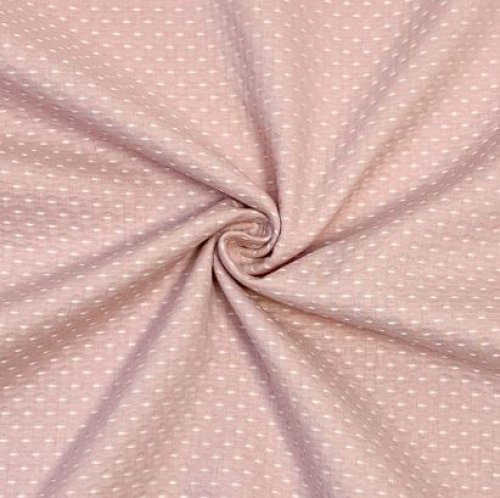 RESTSTÜCK 70cm !!! - Baumwoll Jacquard - Lina Stripes - dusty pink