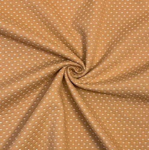 Preview: RESTSTÜCK 1,40m !!! - Baumwoll Jacquard - Lina Stripes - ochre