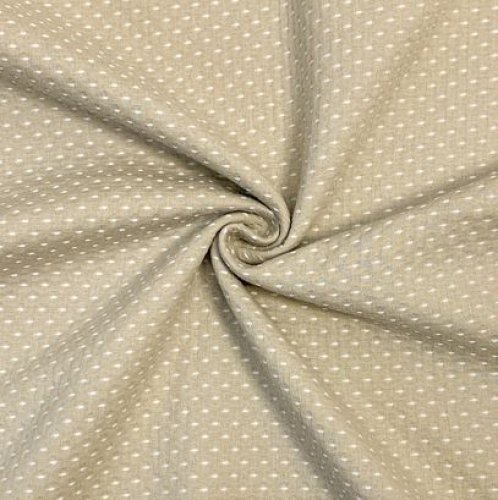 RESTSTÜCK 50cm !!! - Baumwoll Jacquard - Lina Stripes - sand