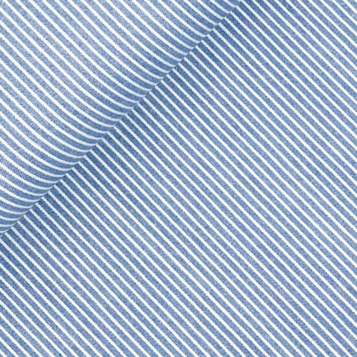 Baumwolle - Jeans - Streifen - hellblau