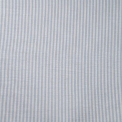 Baumwolle Seersucker - Stripes - blue/white