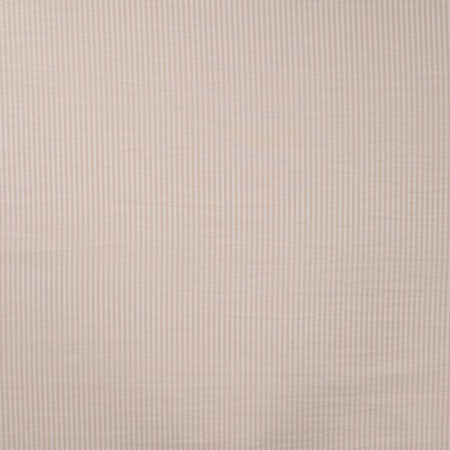 Baumwolle Seersucker - Stripes - sand/white