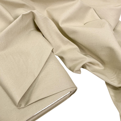 RESTSTÜCK 1,30m !!! - Baumwoll Stretch Twill Jeans - Henna - sand
