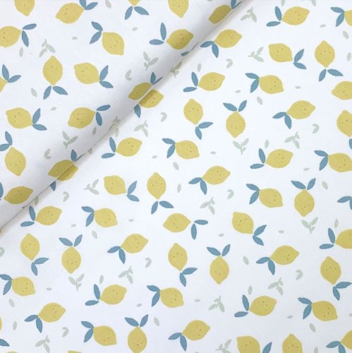 Bio Baumwolle - Lemon - ecru