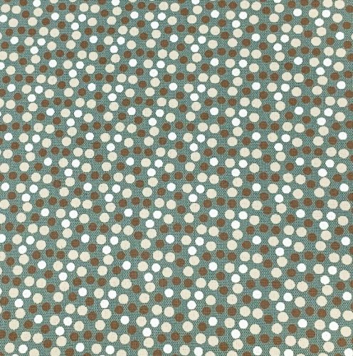 Baumwolle - Multi Dots - dusty green