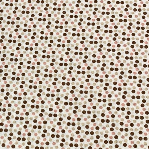 Baumwolle - Multi Dots - ecru