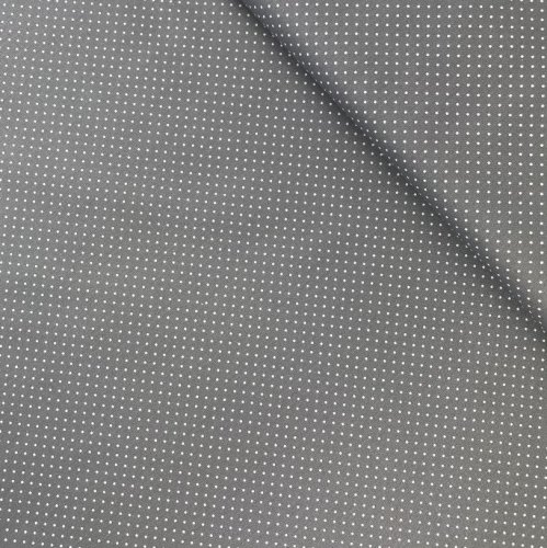 Baumwolle - Petit dots - grau