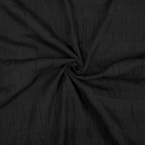 Baumwolle gesmokt - Sadie - black