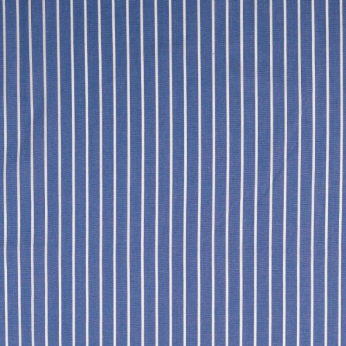 Preview: RESTSTÜCK 1,10m !!! - Baumwolle - gestreift - Finja - jeansblau