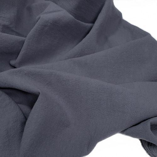 RESTSTÜCK 0,30m !!! - Baumwolle - Vintage washed - grau