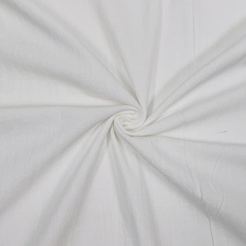 RESTSTÜCK 1,80m !!! - Baumwolle - Vintage washed - naturweiß