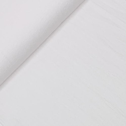 RESTSTÜCK 0,70m !!! - Baumwolle - Vintage washed - naturweiß