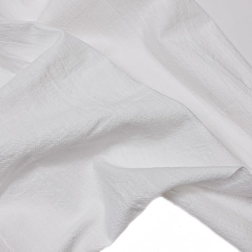 RESTSTÜCK 1,80m !!! - Baumwolle - Vintage washed - naturweiß