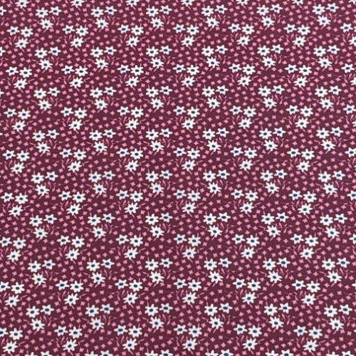 Baumwolle - beschichtet - Ophelia Flowers - magenta