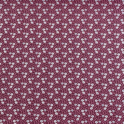 Baumwolle - beschichtet - Ophelia Flowers - magenta