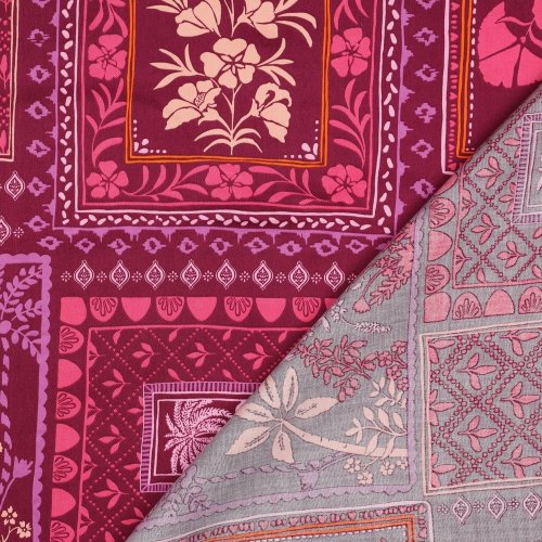 Baumwollsatin - matt - Rosika - fuchsia