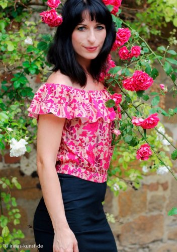 Viskose - Believe - pink - Swafing by Cherry Picking