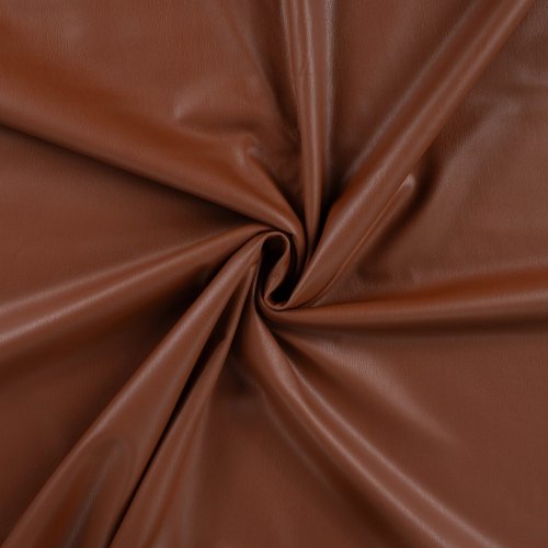 Bekleidungskunstleder - Britney - cognac