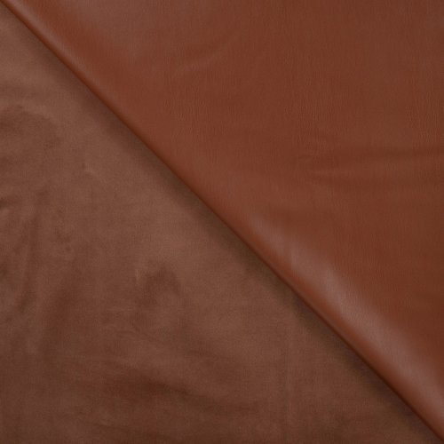 Bekleidungskunstleder - Britney - cognac
