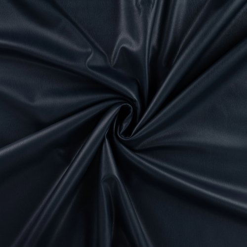 Bekleidungskunstleder - Britney - navy