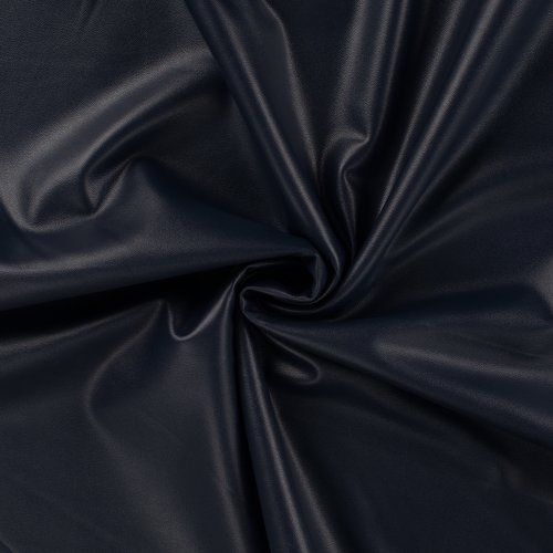 RESTSTÜCK 1,80m !!! - Bekleidungskunstleder - Djenna - navy