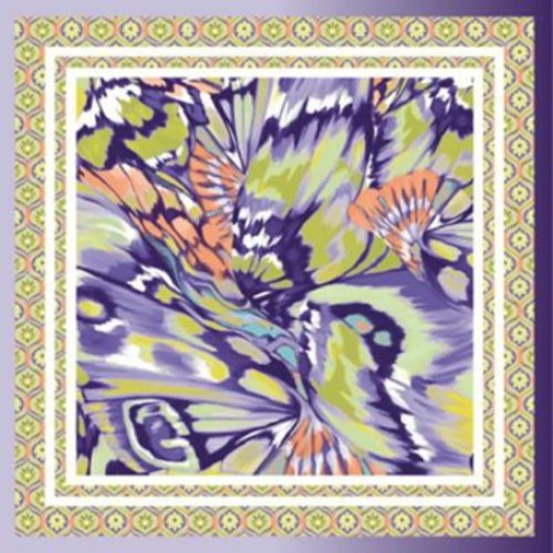 Viskose - Scarf Panel - Zazie - mint/lilac