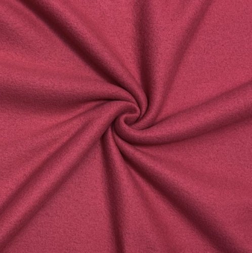 RESTSTÜCK 50cm !!! - Bio Baumwoll Fleece - A87 - prugna - Albstoffe