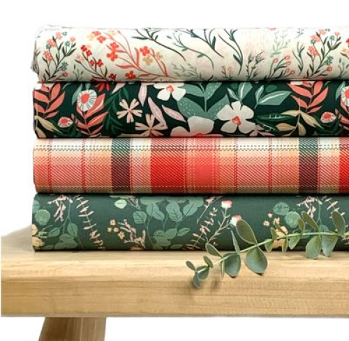 Preview: RESTSTÜCK 1,00m !!! - Baumwolle - Hillside Meadow Wind - All is Well - Art Gallery Fabrics