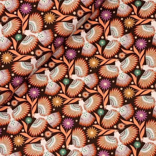 Bio Baumwolle - Soar - Blooming Revelry - Cloud9 fabrics