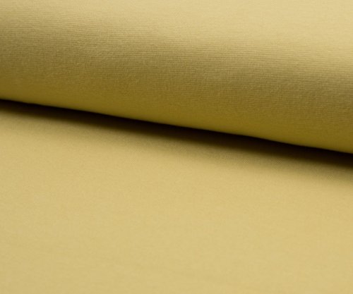 Bio Bündchen Schlauch - 1/1 Rib - dusty yellow