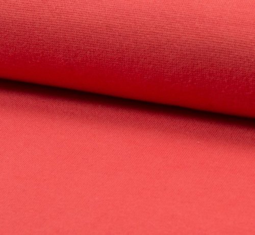 Bio Bündchen Schlauch - 1/1 Rib - coral