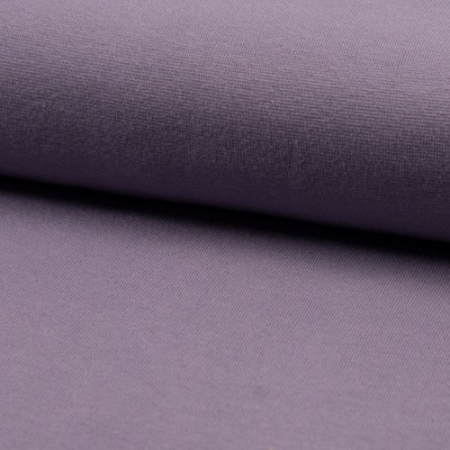 Bio Bündchen Schlauch - 1/1 Rib - lilac