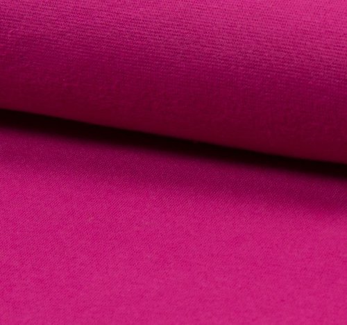 Bio Bündchen Schlauch - 1/1 Rib - fuchsia