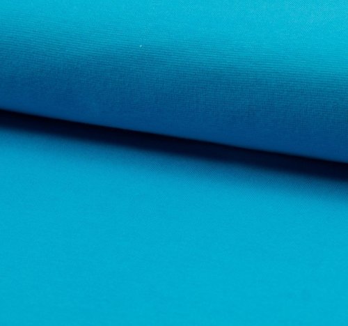 Bio Bündchen Schlauch - 1/1 Rib - turquoise