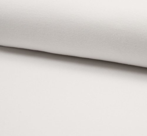 Bio Bündchen Schlauch - 1/1 Rib - white