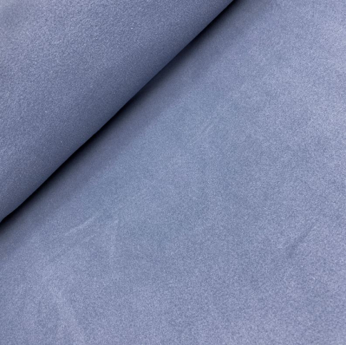 RESTSTÜCK 1,60m !!! - Bio Baumwoll Fleece - hellblau