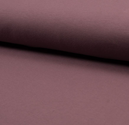 RESTSTÜCK 1,60m !!! - Bio French Terry - uni - mauve