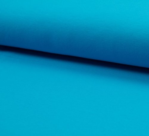 Bio French Terry - uni - turquoise