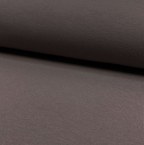 RESTSTÜCK 0,50m !!! - Bio French Terry - uni - dusty brown